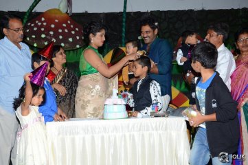 Ajay Son Dheeran 1st Birthday Celebrations 2014